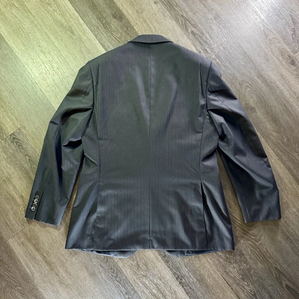 Ravazzolo Suit Black Size IT 46 / US 36L Virgil Wool Bemberg Lining